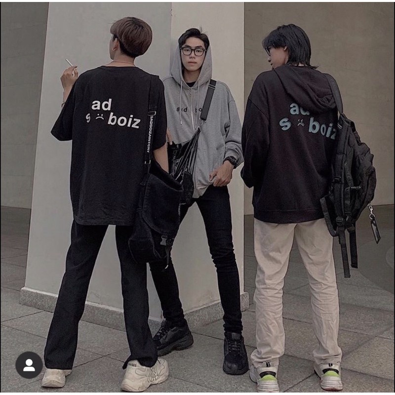 ÁO thun SADBOIZ SIGNATURE BLACK