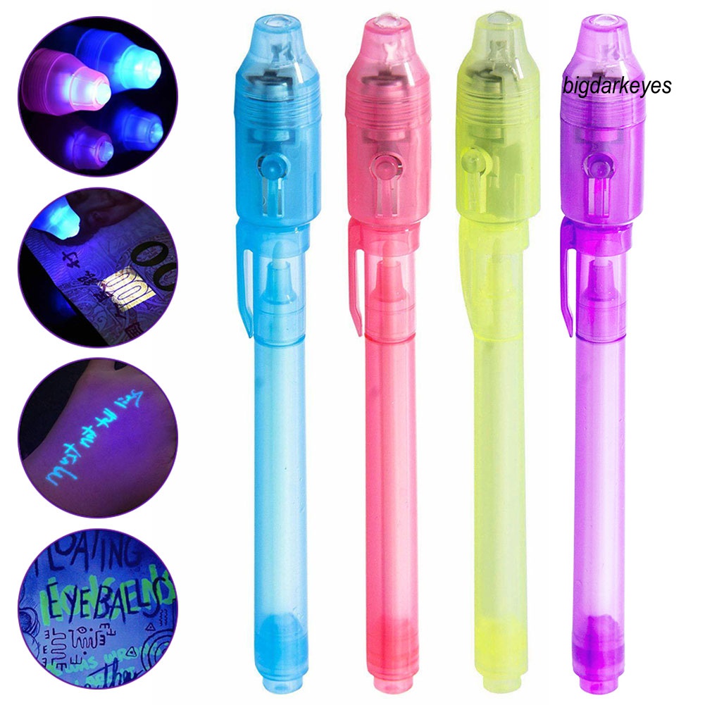 Bút Đèn LED Mực Tím An Toàn Bí Mật