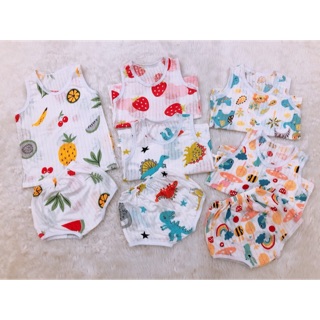 Bộ ba lỗ quần chip cho bé