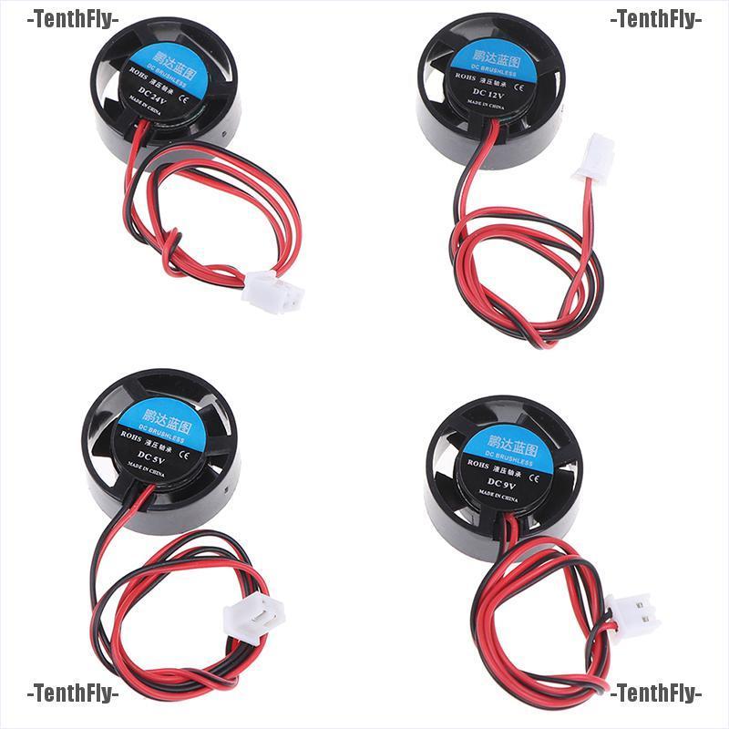 Quạt Tản Nhiệt Hình Tròn Kích Thước 25.5x10mm 5v 9v 12v 24v | BigBuy360 - bigbuy360.vn