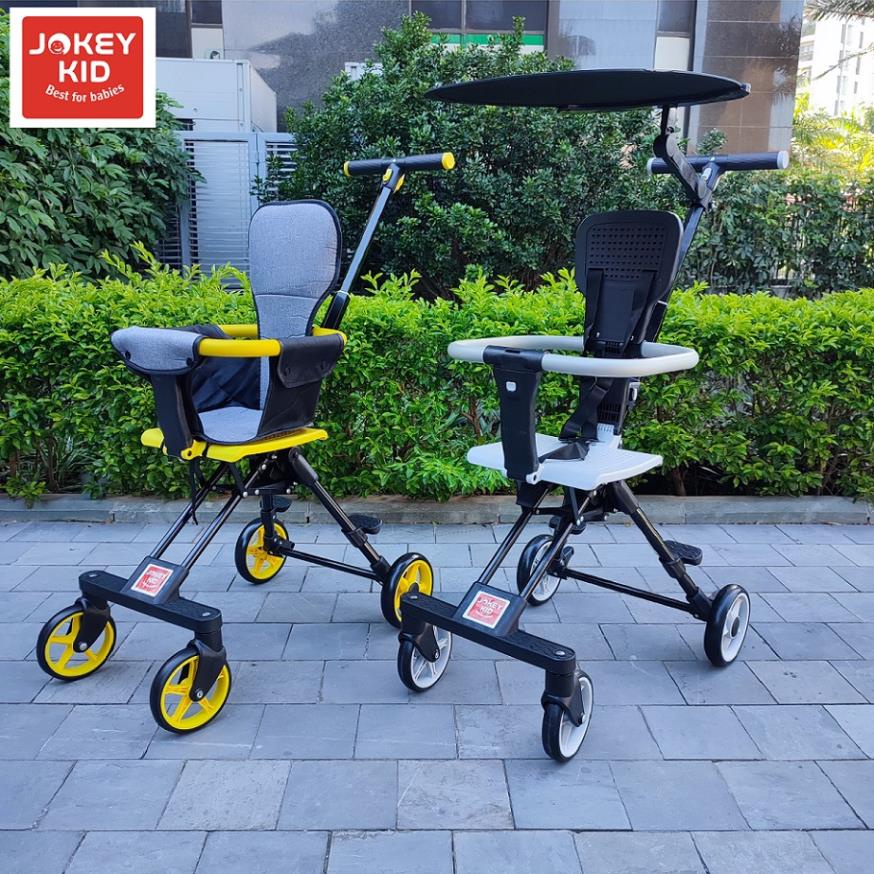 Xe đẩy gấp gọn cao cấp cho bé Jokey J5, Xe đẩy em bé đi du lịch siêu gọn nhẹ - Bảo Hành 12 tháng