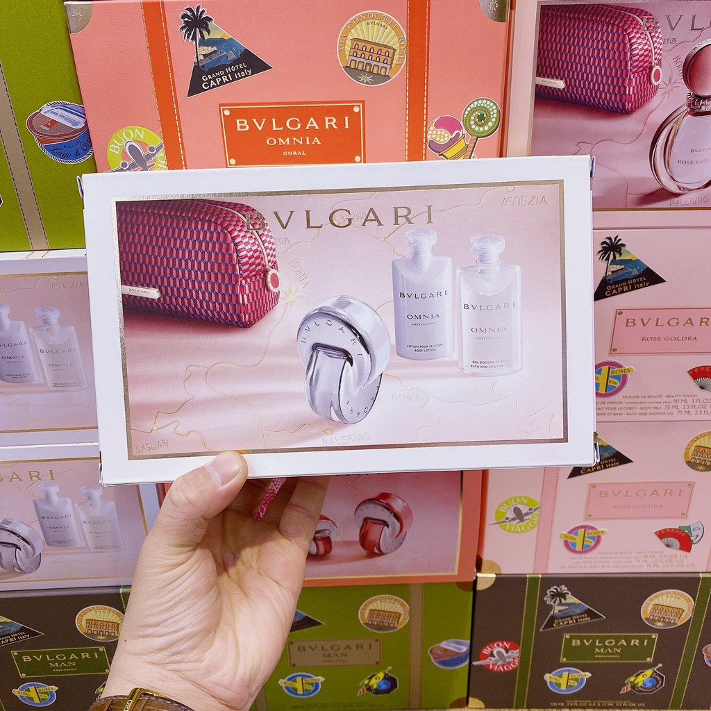 Bộ quà tặng Bvlgari Omnia Crystalline | BigBuy360 - bigbuy360.vn