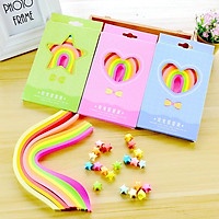 1 Hộp giấy gấp sao Origami nhiều màu siêu xinh ( khoảng 300 tờ)