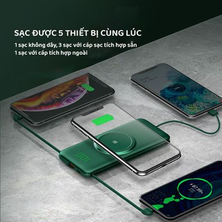 Pin dự phòng không dây tích hợp cáp sạc P1