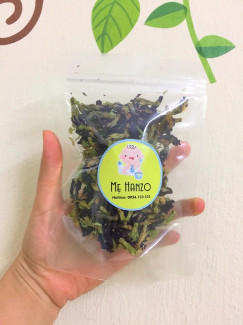 Hoa đậu biếc khô Organic cho bé