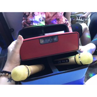 Bộ Loa và Micro hát karaoke Bluetooth ZBX-88