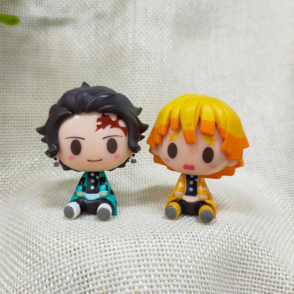 Mô hình nhân vật Nendoroid KIMETSU NO YAIBA CHIBI ĐẦU TO anime chibi trang trí trưng bày đẹp