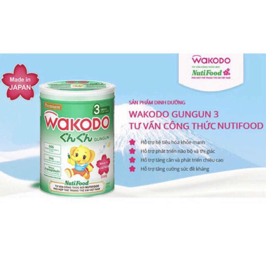 sữa wakodo số 3 ( 830g)