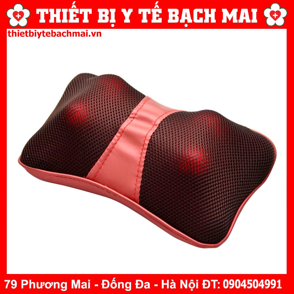 Gối Massage Hồng Ngoại Cao Cấp 6 Bi [Bảo Hành 12 Tháng]