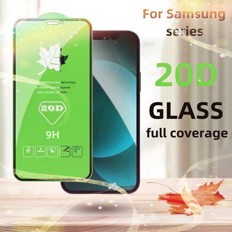 Kính Cường Lực Trong Suốt 20D HD Cho Samsung J6 J4 Pro J8 A7 A6 (2018) A10 A50 A90 A20E A22 A23 A32 4G 5G Samsung S10 S20 Lite (5G)