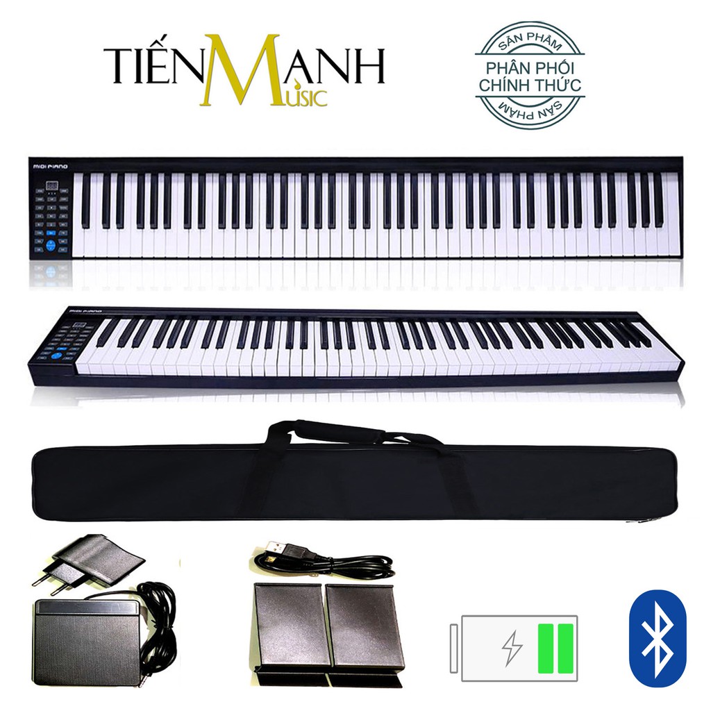 Đàn Piano Điện Konix PH88 - 88 Phím nặng Cảm ứng lực PH-88 - Cam kết 100% Chính hãng nhập khẩu bởi Tiến Mạnh Music