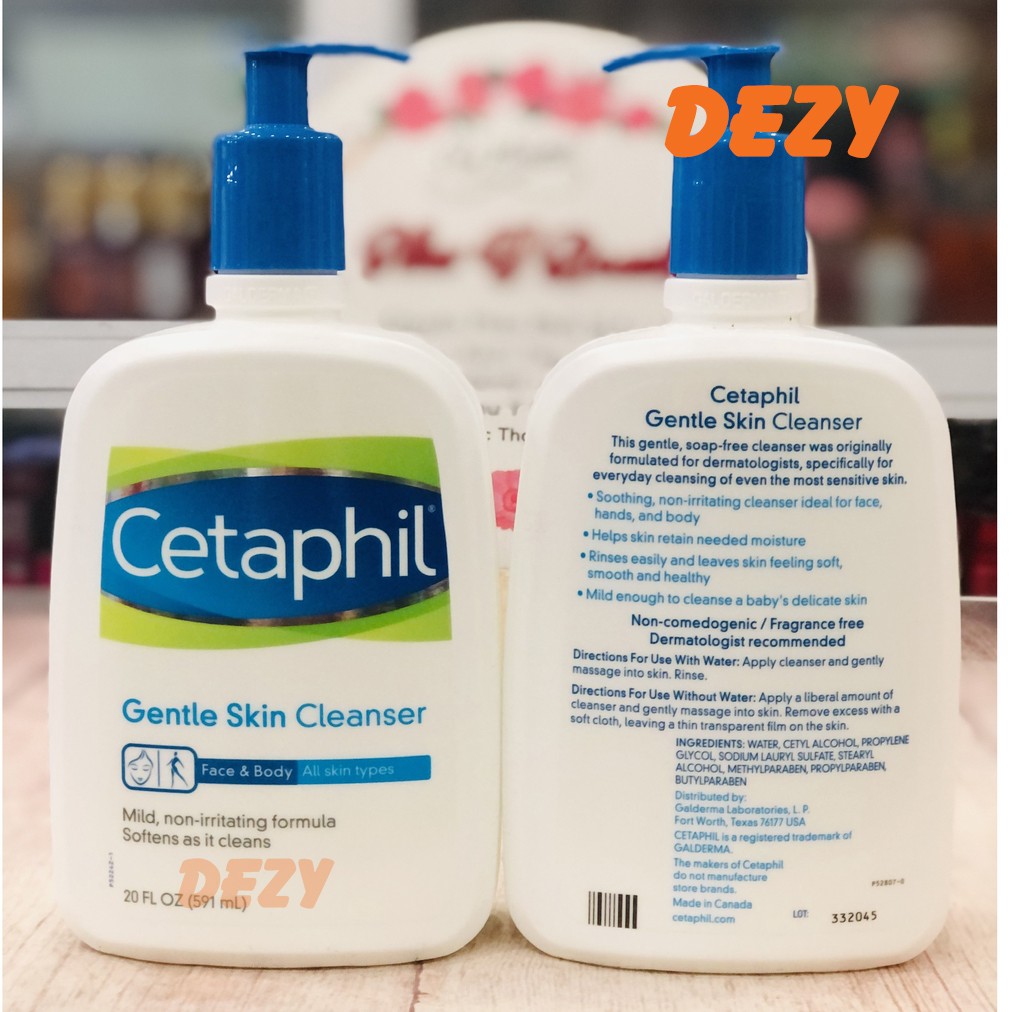 Sữa Rửa Mặt Cetaphil CHÍNH HÃNG Skincare Cleanser Da Khô Da Nhạy Cảm Sửa Rửa Mặt Tẩy Trang Dưỡng Ẩm Srm Ngừa Mụn - Dezy | BigBuy360 - bigbuy360.vn