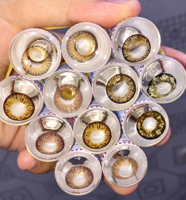 Lens mắt Nâu mẫu mới