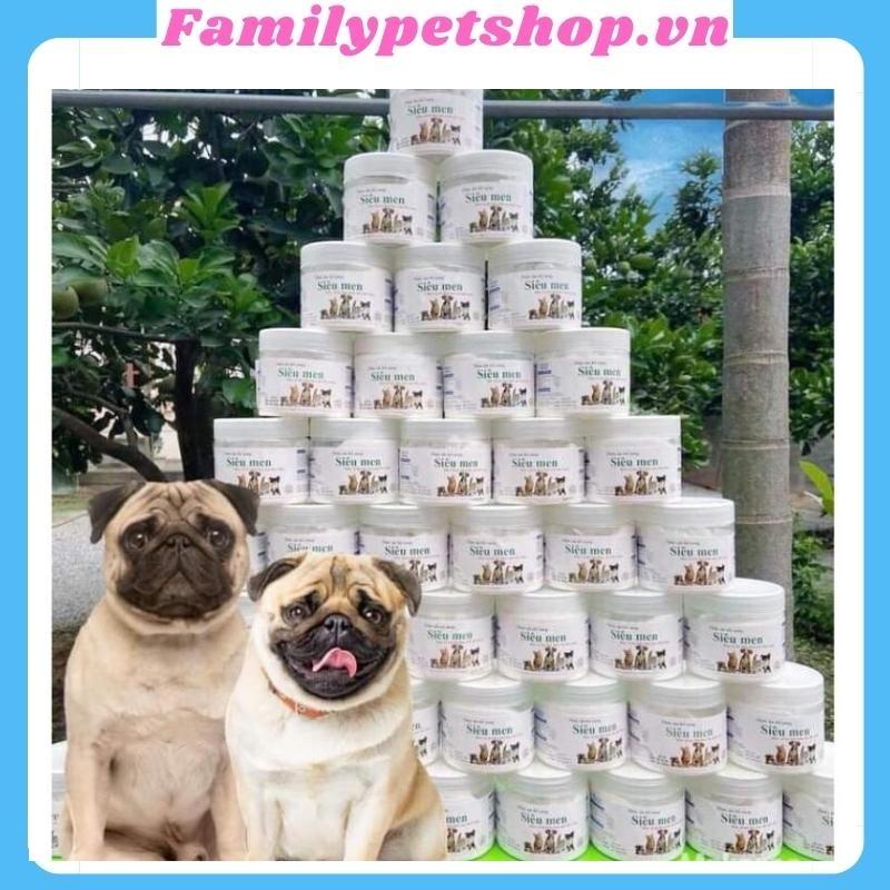 Siêu men cho chó mèo thức ăn bổ sung cho chó mèo thú cưng hộp 200g-familypetshop.vn