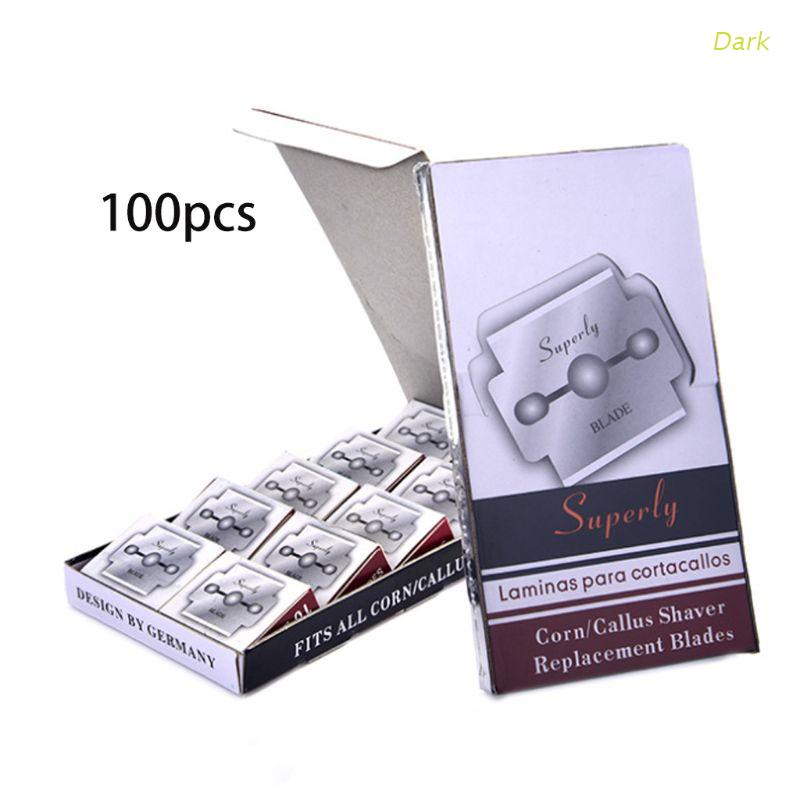 Bộ 1 Hộp/10 Lưỡi Dao Cạo Da Chết Và Vết Chai Bàn Chân