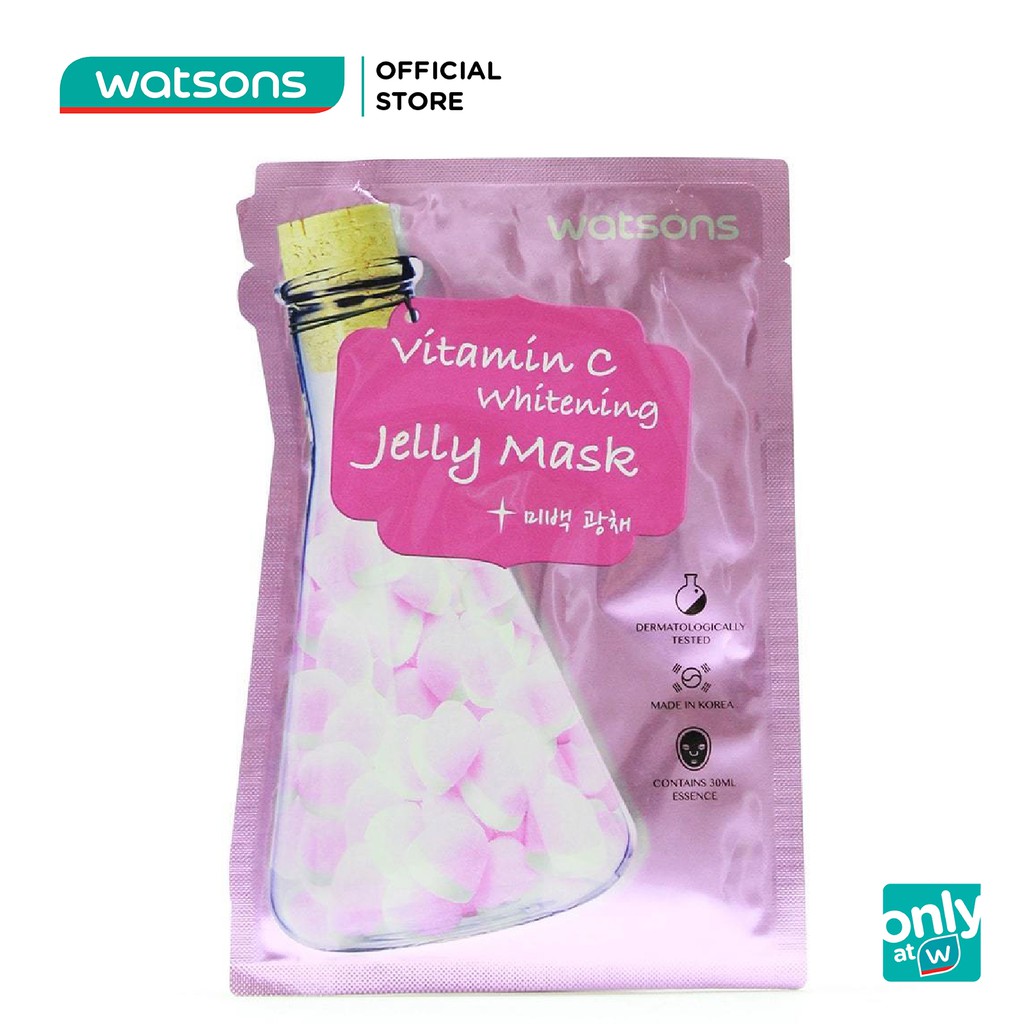 Mặt Nạ Watsons Vitamin C Whitening Jelly Sheet Mask 30ml