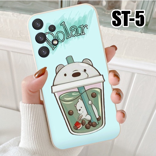 Ốp điện thoại Samsung Galaxy A12 5G - A32 - A52 - A52s 5G - A72 - Ốp lưng Samsung in hình Trà Sữa Mèo siêu cute