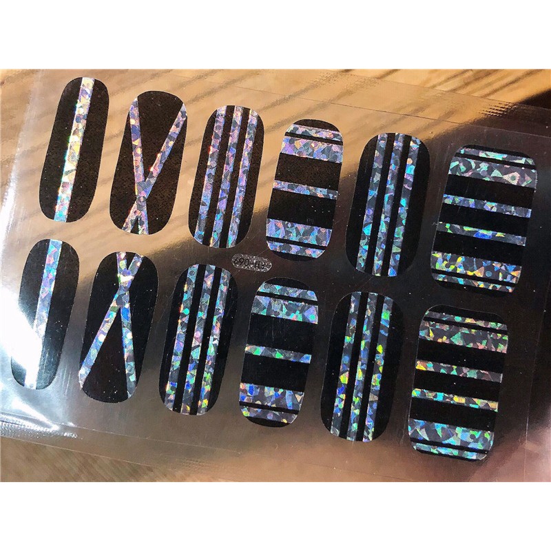 Sticker dán trang trí móng 3D acrylic chống nước thời trang