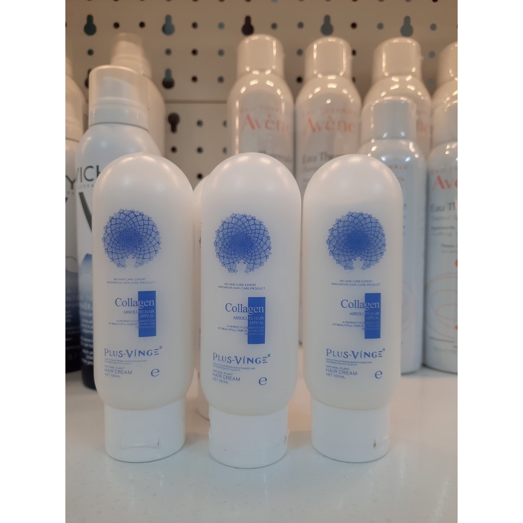 Kem Hấp Tóc Phục Hồi Siêu Mềm Mượt Collagen Plus Vinge 100ML | Hàng Chính Hãng