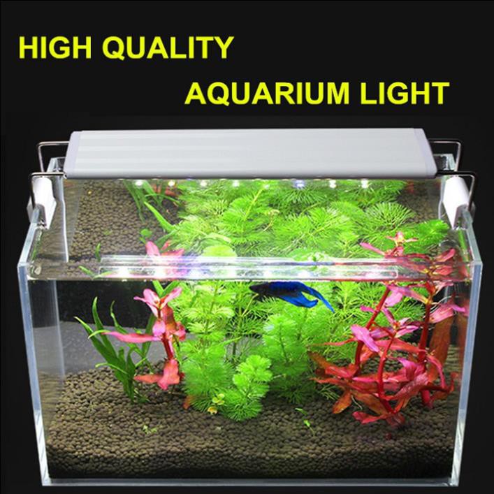 Đèn LED thủy sinh 10 đến 13w, dài 42 đến 52cm, + chân 15cm
