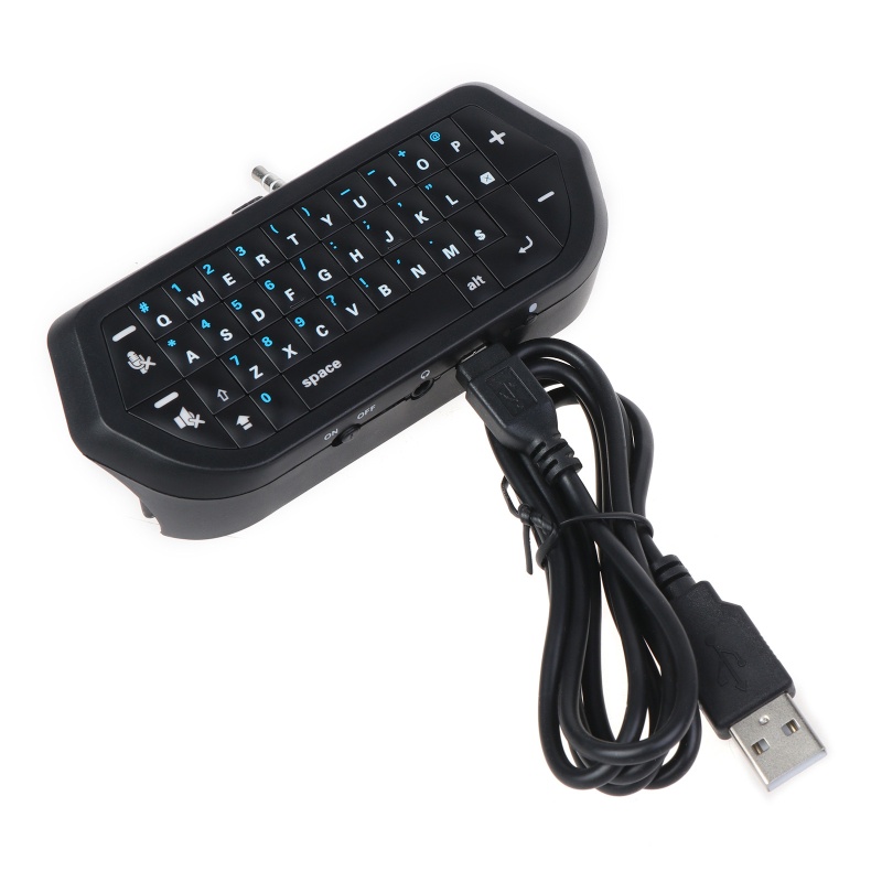 Bàn Phím Không Dây WU 47 Phím Chat Pad BLE3 0 Cho Tay Cầm Chơi Game