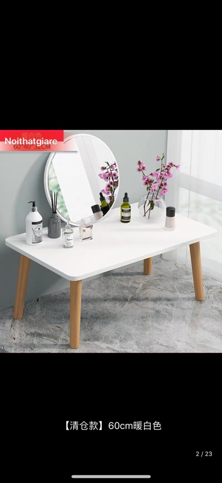 Bàn Trang Điểm Ngồi Bệt Phong Cách Hiện Đại
