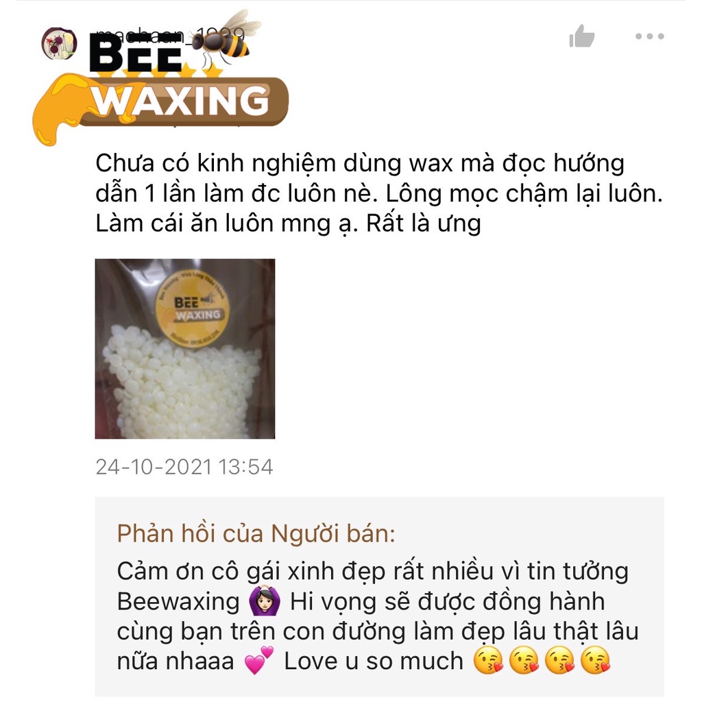 200g Sáp Wax Lông- Hạt Wax Beans Nóng Waxing Tại Nhà [Tặng Kèm Que Wax]