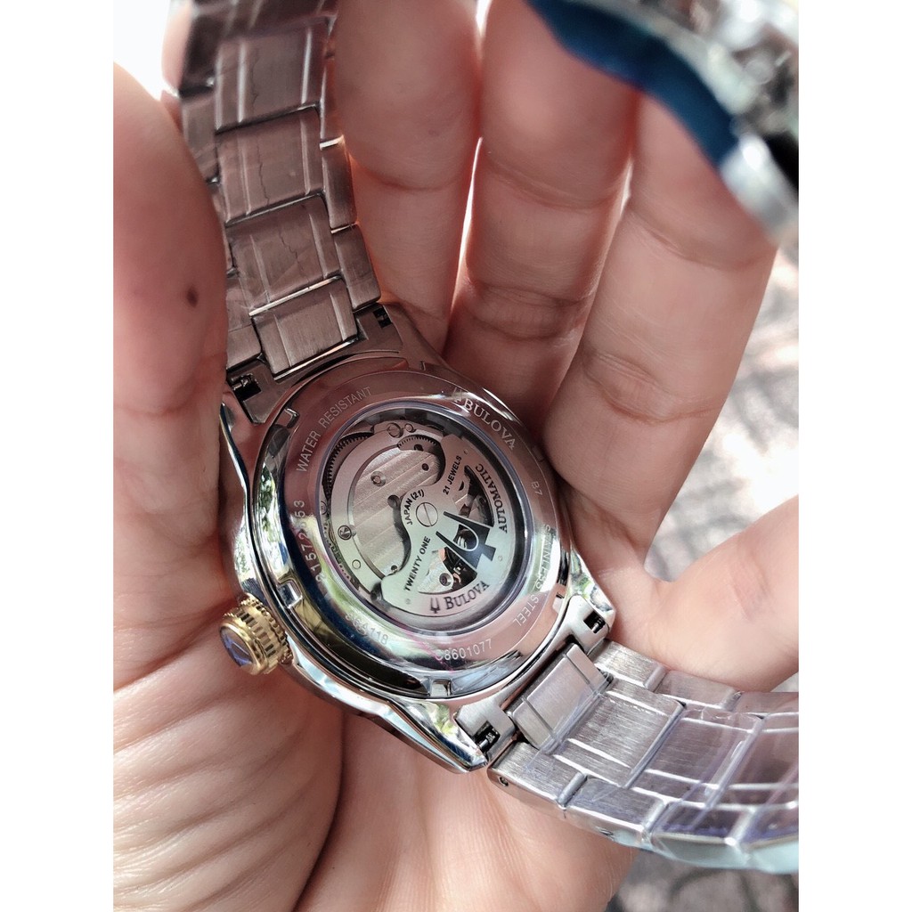 Đồng Hồ Nam BULOVA 96A118 - Dây Kim Loại Demi - 42mm