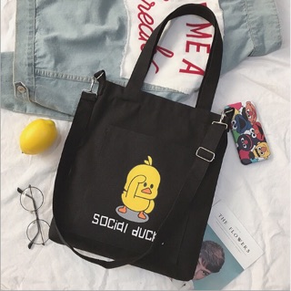 Túi tote con vịt