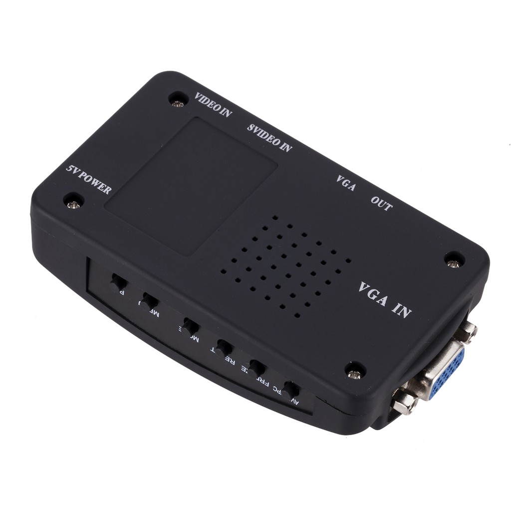 Hộp chuyển đổi tín  Vga sang AV Svideo thương hiệu AV TO VGA