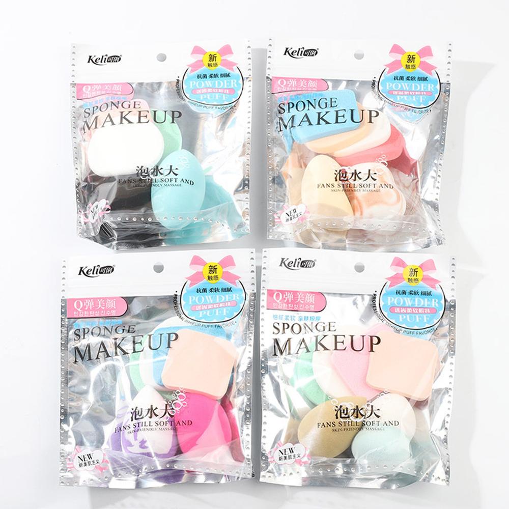 Bộ Mút Trang Điểm Mềm Mại Màu Sắc Ngẫu Nhiên Dùng Tạo Khối Che Khuyết Điểm