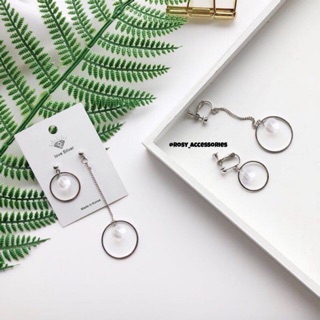 ROSY - KHUYÊN TAI TRÒN CỌC CẠCH STYLE HÀN QUỐC (ẢNH THẬT Ở CUỐI!!!!)
