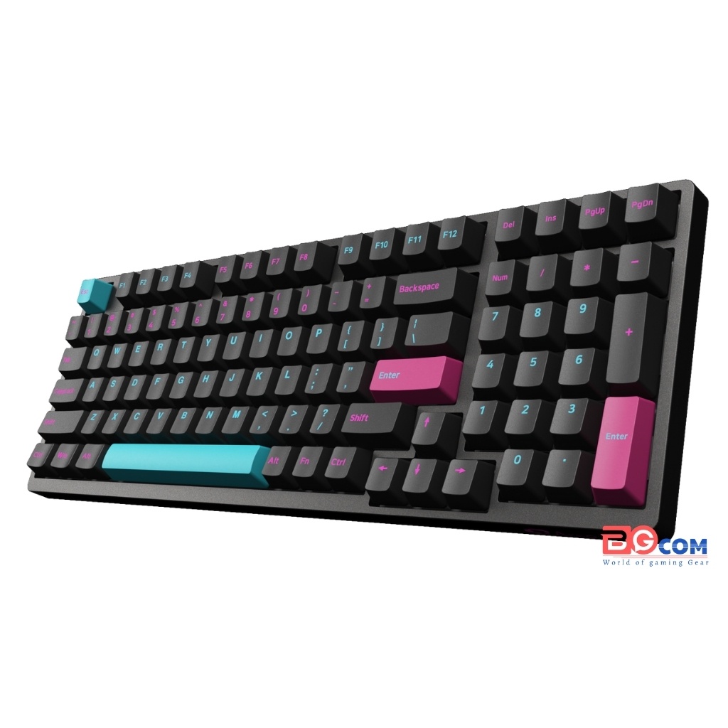 [Chính hãng] Bàn phím cơ AKKO 3098 Midnight R2 |Akko Switch V2 (Blue| Orange| Pink) - Mai Hoàng phân phối