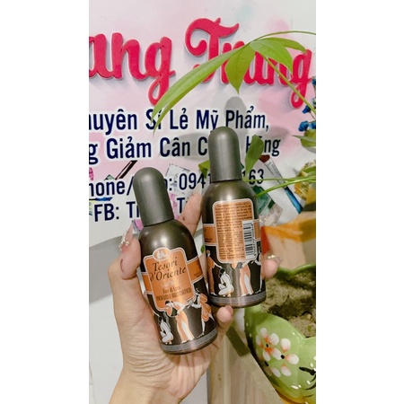 XỊT THƠM NƯỚC HOA TESORI HOA SEN NÂU