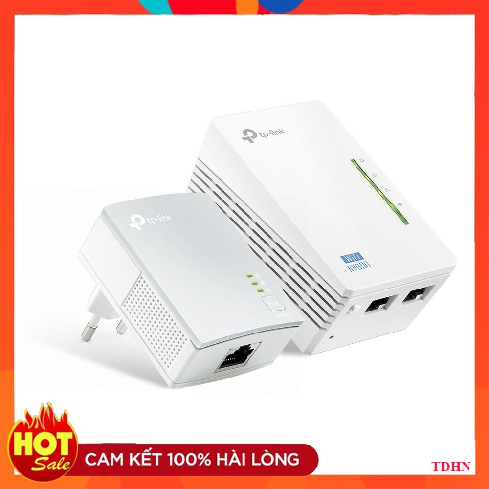 TP-Link Bộ mở rộng Internet qua đường dây điện Wi-Fi Chuẩn N 300Mbps AV600-TL-WPA4220KIT- Hãng phân phối chính thức