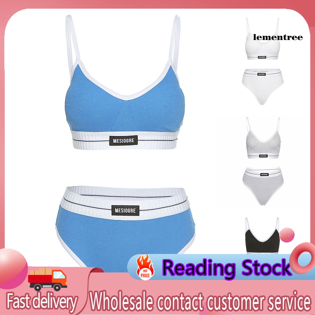 Set đồ bơi hai mảnh không gọng thời trang quyến rũ cho nữ