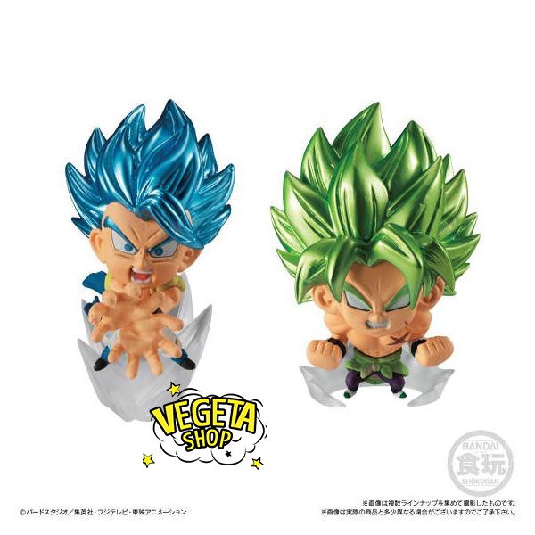 Mô hình Dragonball - Dragon Ball Super Warrior Figure 3 - Gogeta Frieza Bardock Cheelai Broly - Real chính hãng Bandai