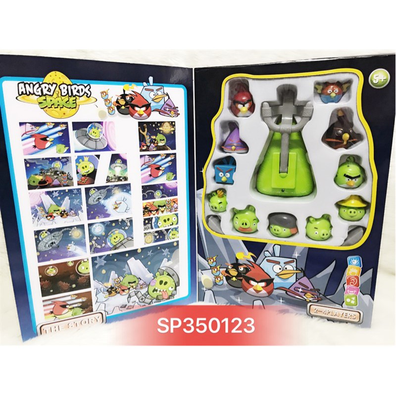 Hộp ná bắn chim Angry bird 1 ná + 11 con, 2288