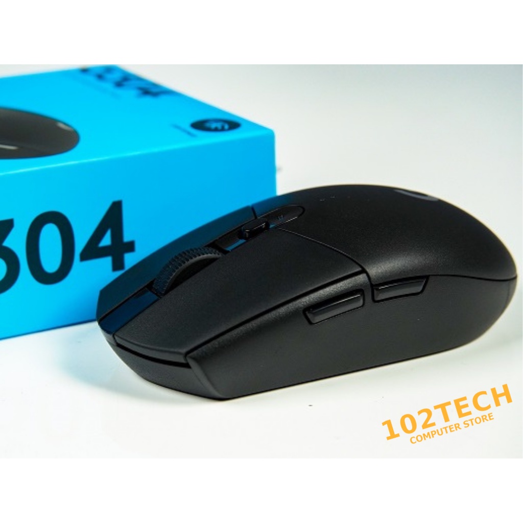 Chuột không dây Logitech G304 chuyên gaming văn phòng siêu tiết kiệm pin tặng kèm 01 pin AA