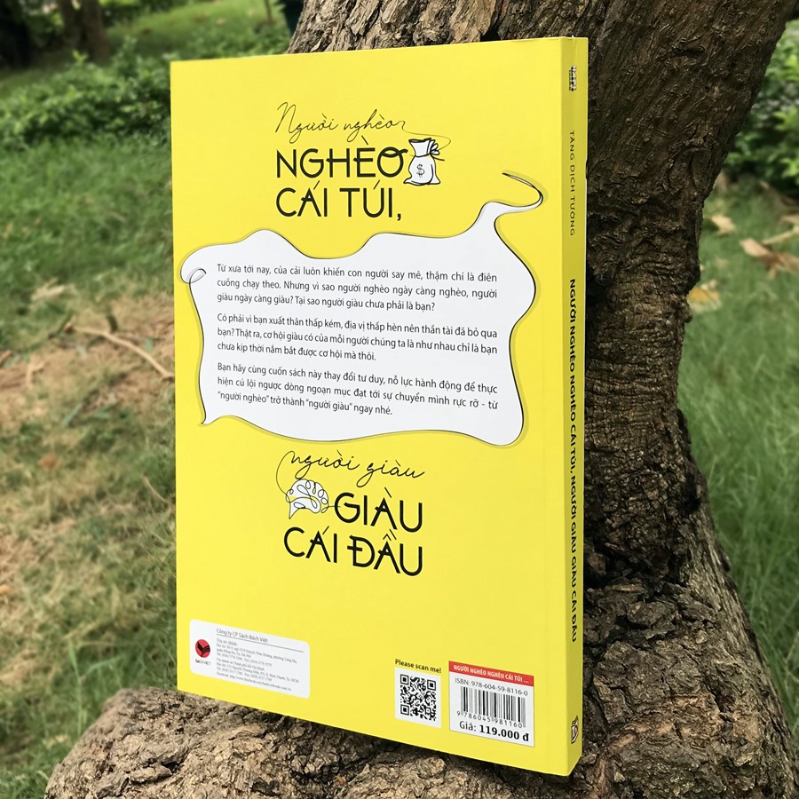 Sách - Người Nghèo Nghèo Ở Cái Túi, Người Giàu Giàu Ở Cái Đầu