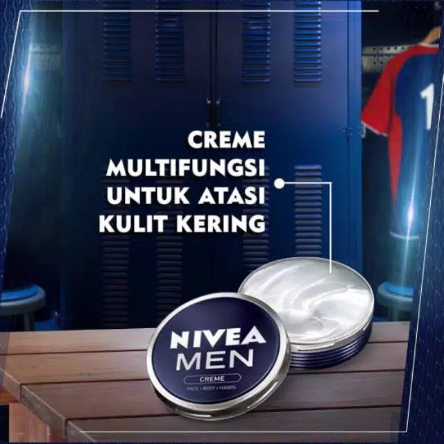 Nivea (hàng Mới Về) Kem Lót Trang Điểm Nivea Men Creme 30ml / 75ml (100%)