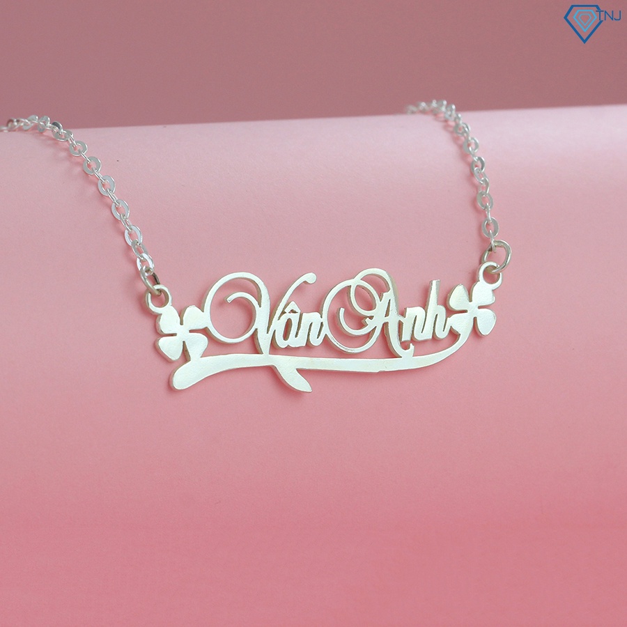 Dây chuyền bạc cho bé khắc tên theo yêu cầu DCT0000 Trang Sức TNJ