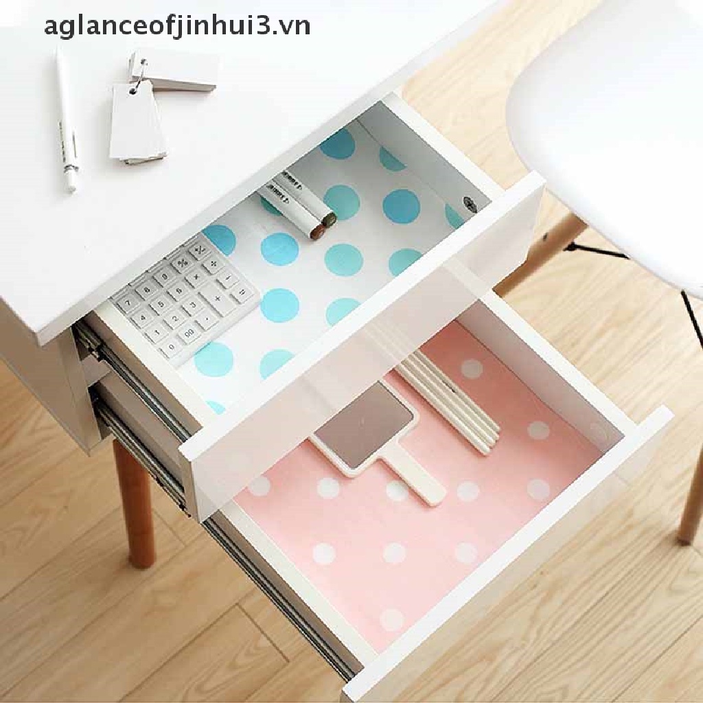 * * Afhvn * 1 Cuộn Thảm Lót Ngăn Kéo Bàn Ăn Bền Bỉ Chống Nước Cho Nhà Bếp