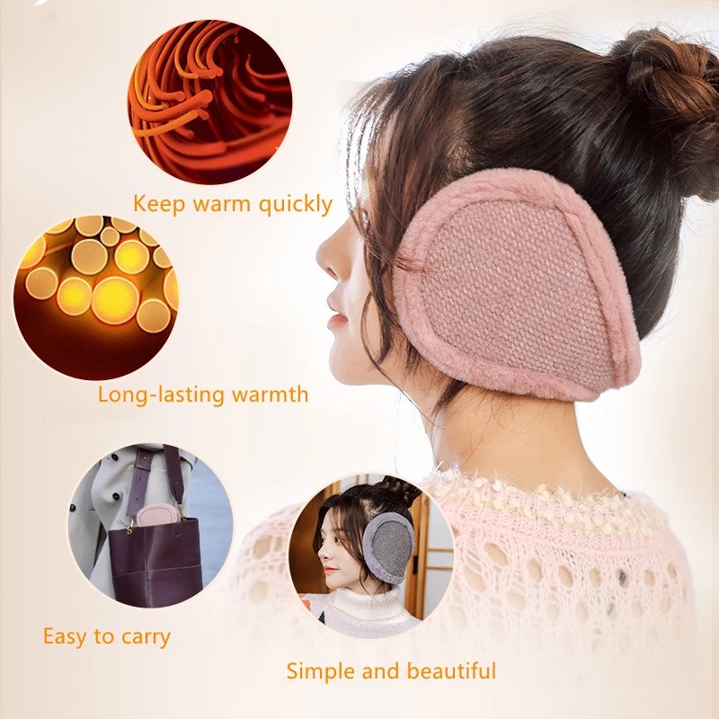 1 Chụp Tai / Chụp Tai Phủ Lông Dày Dặn Giữ Ấm Mùa Đông Cho Nam / Nữ