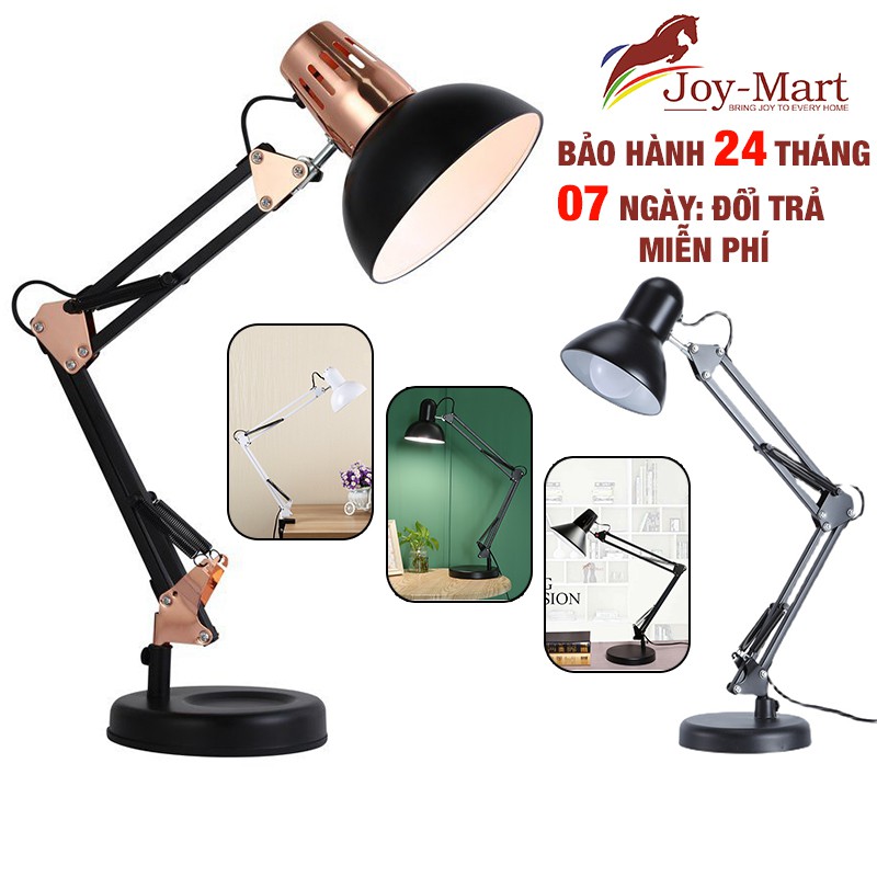 Đèn Bàn Học Pixar Chống Cận Thị ♥️JOYMART♥️ Đèn Học Để Bàn Tặng Kèm Bóng LED 9W ASIA Có Đế Tròn Và Kẹp