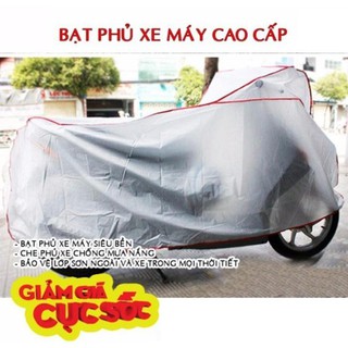 Bạt phủ xe máy cao cấp chống nắng mưa an toàn tuyệt đối - c007