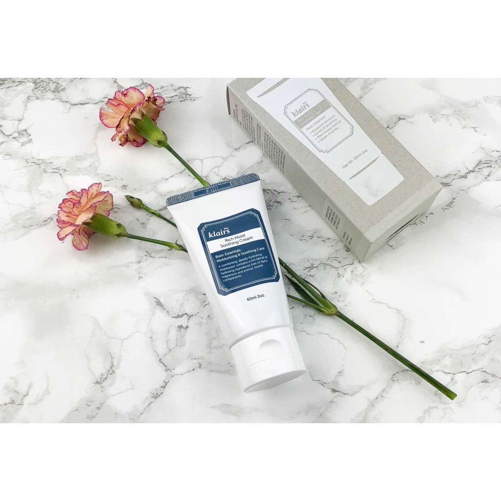 Kem Dưỡng Ẩm Cho Da Khô Klairs Rich Moist Soothing Cream (60ml) | BigBuy360 - bigbuy360.vn