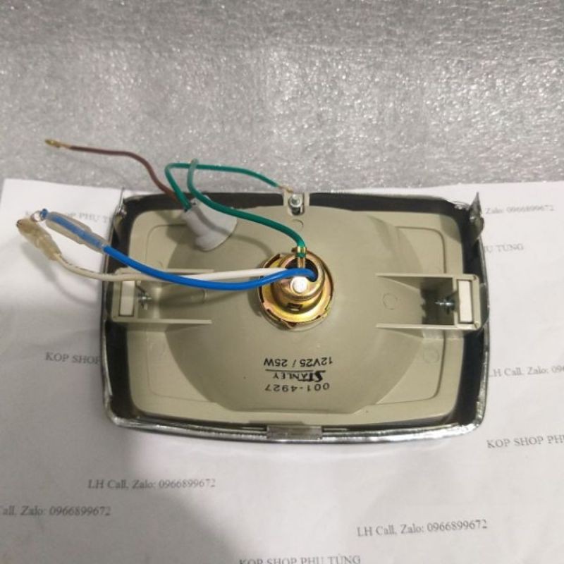 cụm pha xe cub 82 sẵn đui bóng