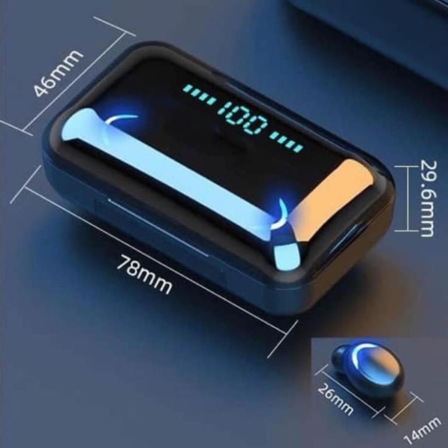 Tai Nghe Nhét Tai Bluetooth Amoi F9-5 Pro TWS - Phiên Bản Quốc Tế - Kiêm Sạc Dự Phòng Bảo Hành Chính