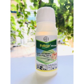 Folicur 250ew 100ml - thuôc trừ bệnh lem lép hạt lúa, đạo ôn, đốm vằn